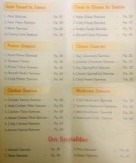 Samosa's Delivery Express menu 1