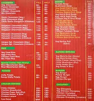 Unique Tasty Bites menu 1