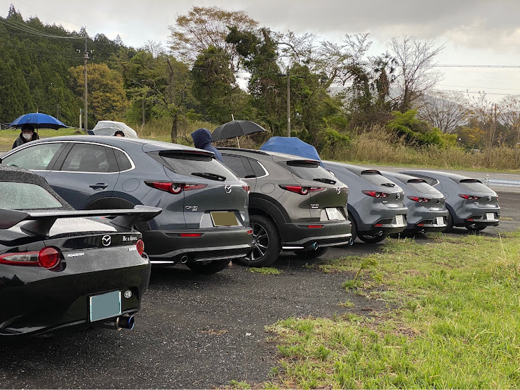 ロードスターの伊吹山ドライブウェイ・オフ会・Mazda3・CX-30に関するカスタム事例の投稿画像2枚目