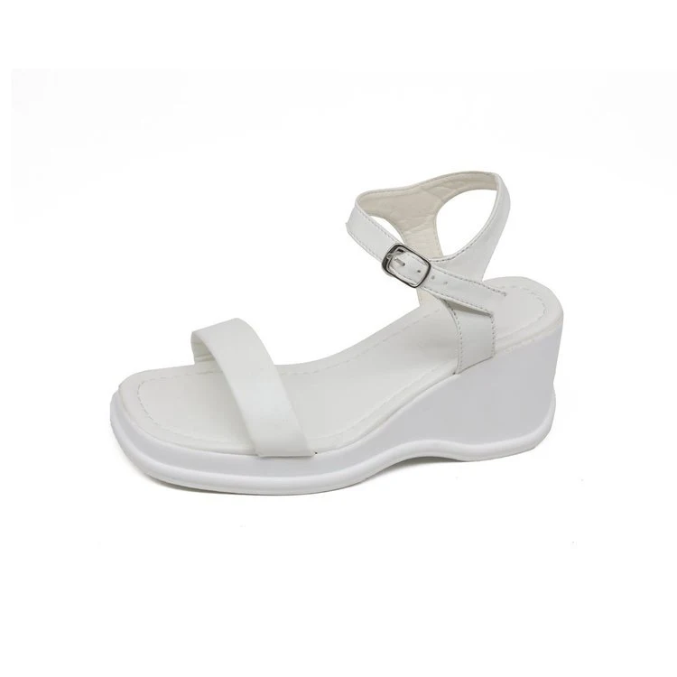 Title 6, Platform sleehak sandalen voor dames, vierkante...