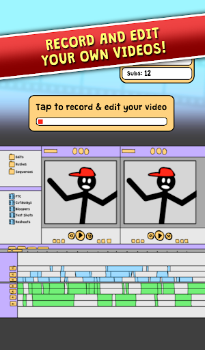 Stickman Tuber Tycoon - Tubers Life Simulator