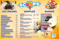 Scoops menu 1