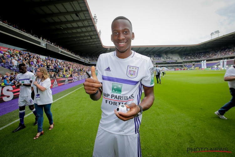 Lukebakio laat met rugnummer 46 liefde voor Anderlecht spreken: "De ploeg van mijn stad, de grootste en meest prestigieuze club van België"