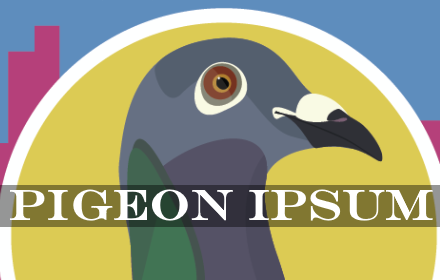 Pigeon Ipsum small promo image