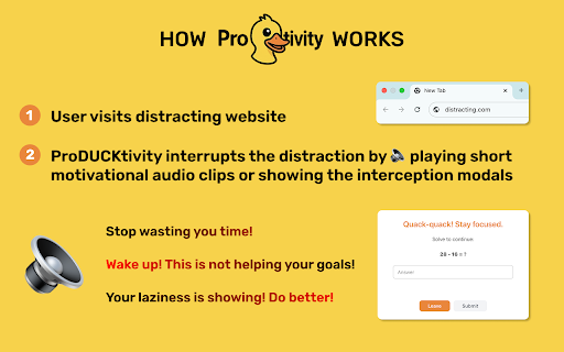 ProDUCKtivity – Quack Down on Distractions!