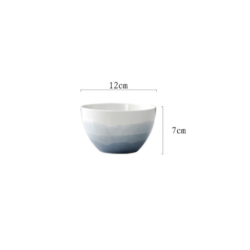 Title 1, Home Creative Gradient Nordic Ceramic Tableware...