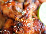 Baked Honey Sriracha Wings was pinched from <a href="http://www.keyingredient.com/recipes/1074425034/baked-honey-sriracha-wings/" target="_blank">www.keyingredient.com.</a>