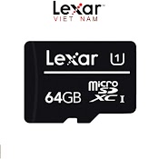 Thẻ Nhớ 64Gb Lexar Microsd Class 10 Uhs - I - 80Mb/S Tốc Độ