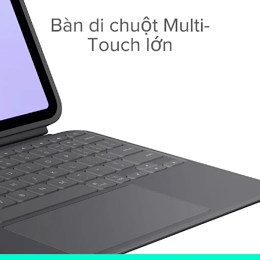Bao da case iPad kiêm bàn phím Logitech Combo Touch cho iPad Pro 11 inch (M4) (2024) | iPad Pro 13 inch (M4) 2024