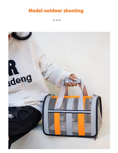 Title 5, Outdoor Portable Crossbody Pet Cat Bag. Carry y...