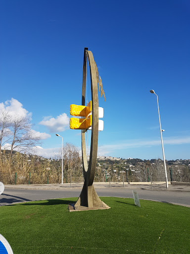 La Colle-sur-Loup, rond-point,