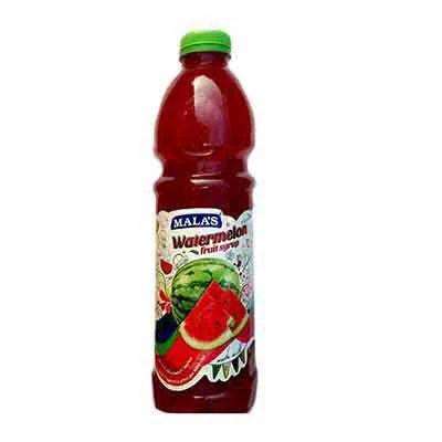 Mala'S Watermelon Fruits Syrup 1 Ltr