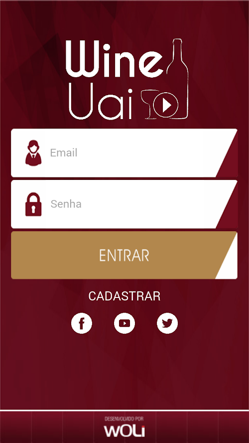 Android application Wine UAI screenshort