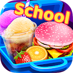 Cover Image of Descargar ¡Fabricante de almuerzos escolares! Juegos de Cocinar Comida 1.4 APK