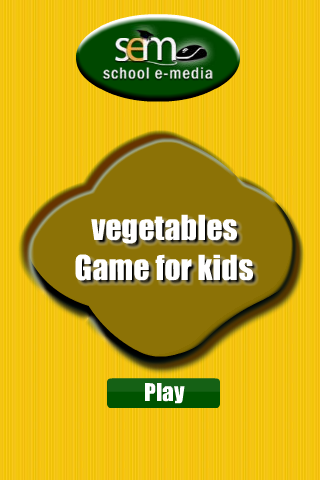 vegetable names for kids