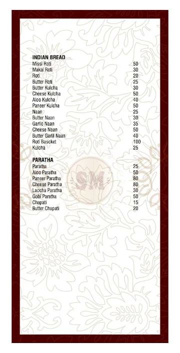 Shakuntala Pure Veg Restaurant menu 