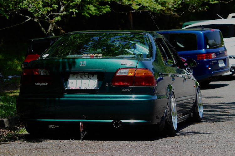 シビックフェリオのゆっくり走ろう神奈川・B.S.R・CIVIC・箱が大好きに関するカスタム事例の投稿画像6枚目