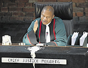 Chief Justice Mogoeng Mogoeng. File phoro.