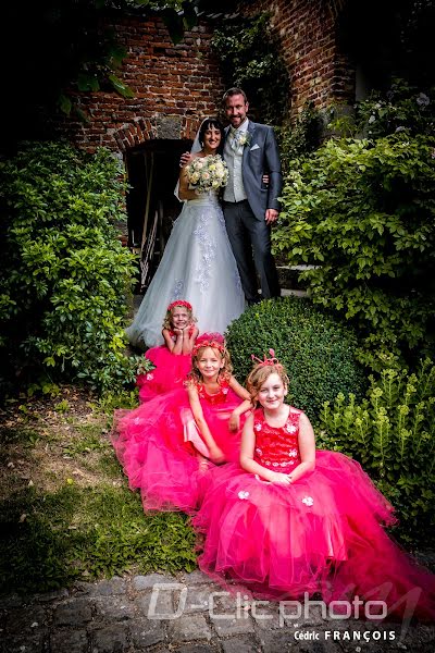 Fotografo di matrimoni Cédric François (d-clicphoto). Foto del 30 luglio 2019