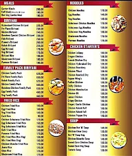 Hotel Godavari menu 1