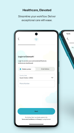Screenshot Estenarh Consultant App