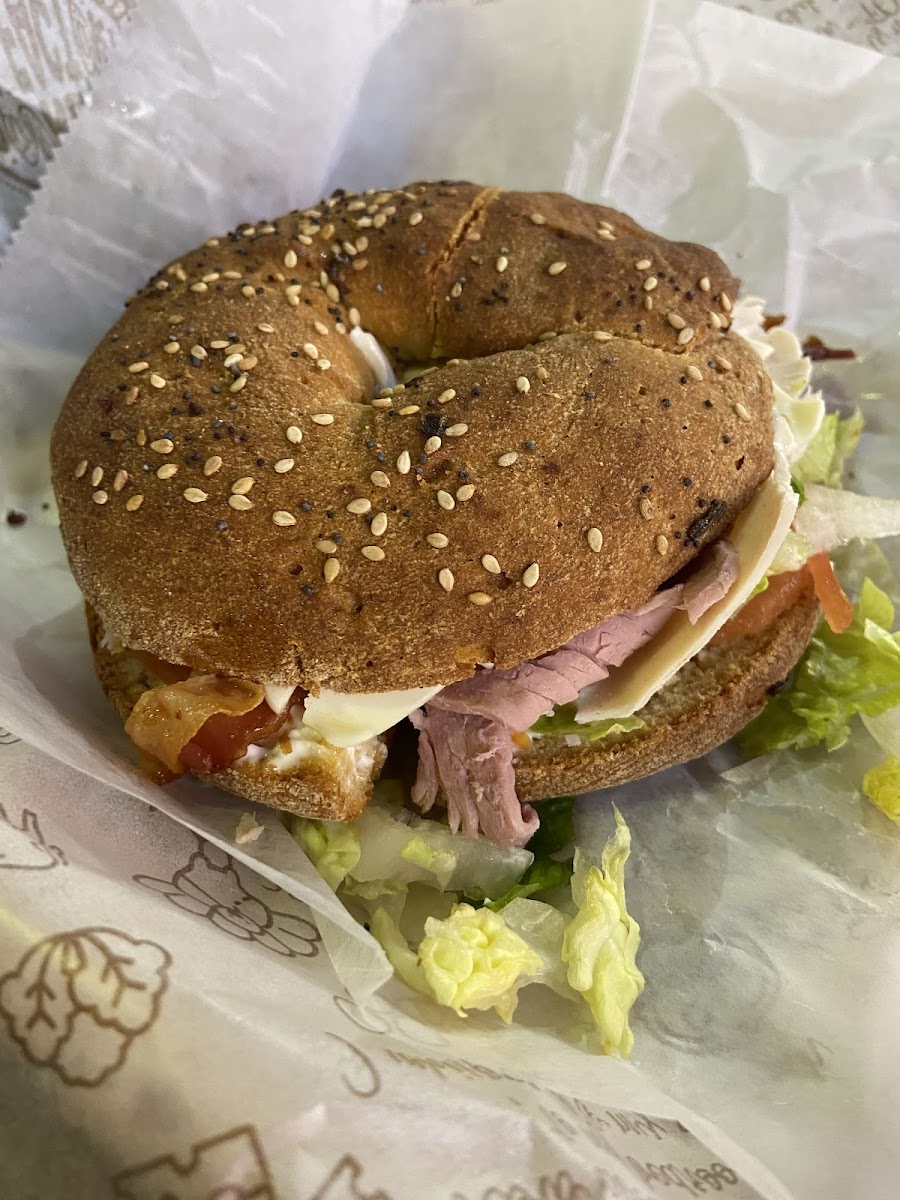 The #25 on an everything bagel