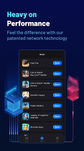 Screenshot GearUP Game Booster: Lower Lag