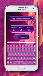 Neon Purple Keyboard screenshot 0