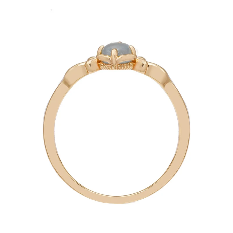 Title 5, Anillo delgado de plata esterlina 925 chapado e...