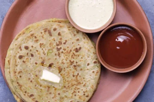 Matar Paneer Paratha