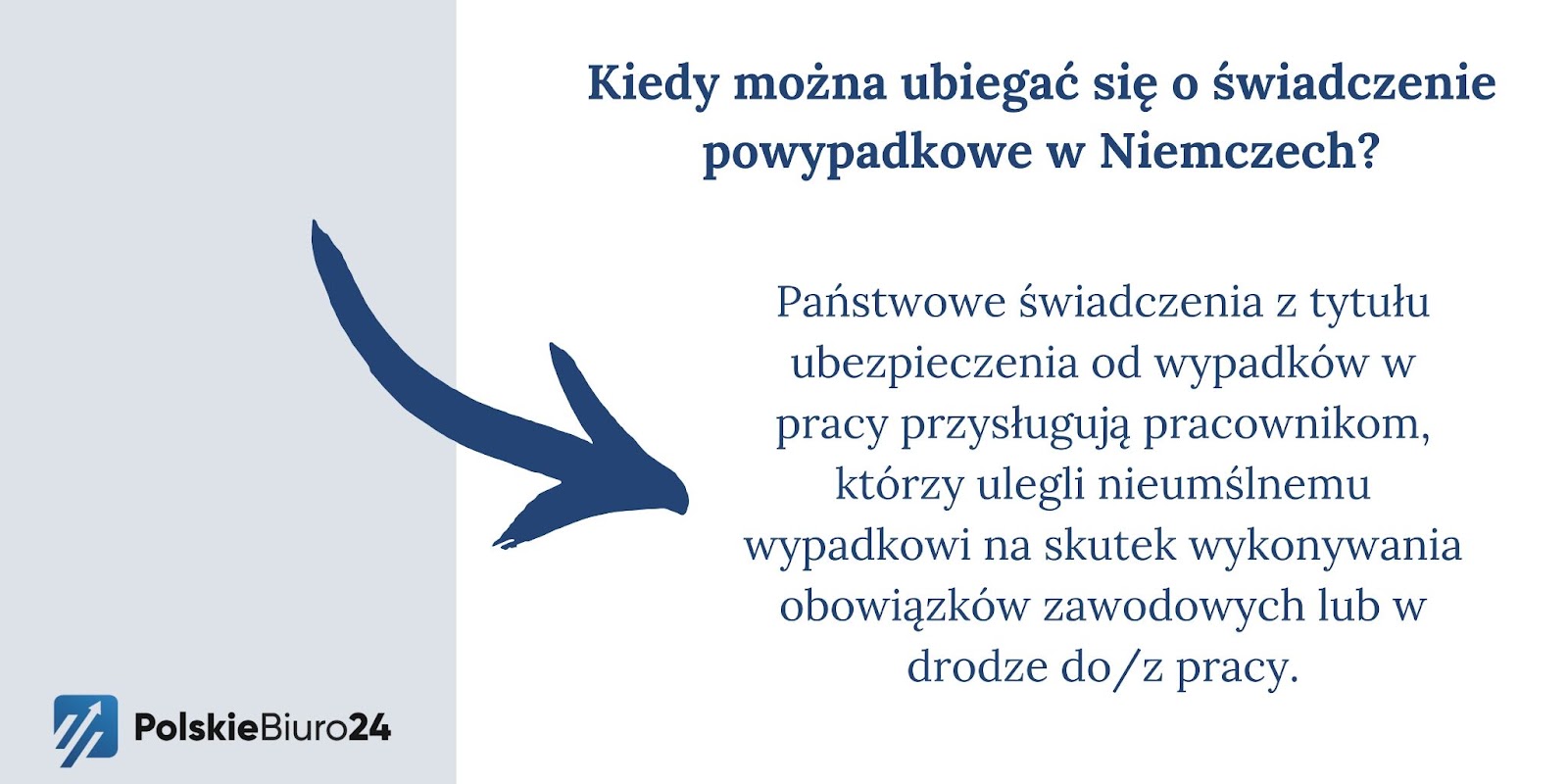 Kiedy można ubiegać się o świadczenie powypadkowe w Niemczech? - Wypadek w pracy w Niemczech odszkodowanie - Polskie Biuro 24