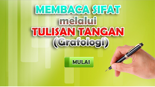 Grafologi Sifat Tulisan Tangan