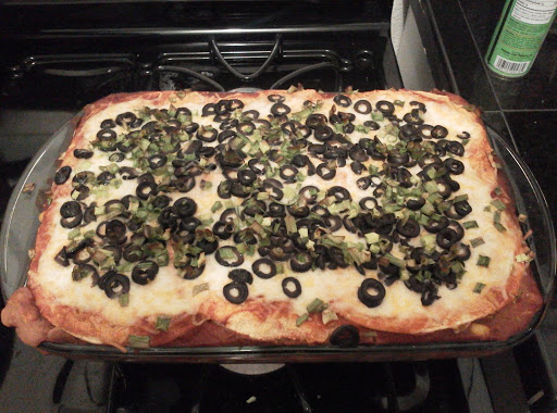 Vegetarian Enchilada Casserole :)