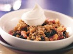 Blueberry-Rhubarb Crumble Recipe was pinched from <a href="http://www.tasteofhome.com/Recipes/Blueberry-Rhubarb-Crumble" target="_blank">www.tasteofhome.com.</a>