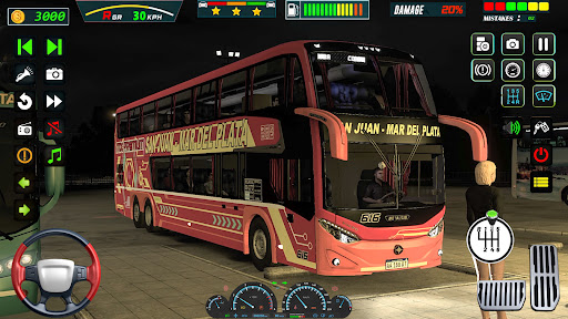 Screenshot Bus Simulator America-City Bus