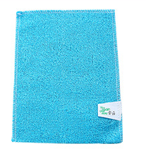 Essuie-vaisselle en fibre de bambou naturelle, non gras, parfait pour nettoyer et sécher la vaisselle et les surfaces, sans traces d'huile.