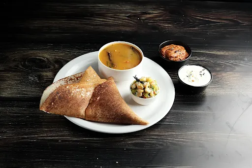 Corn Aloo Masala Dosa