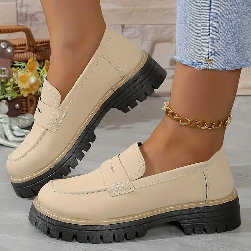Title 5, Fashionable Casual Matte British Style Womens ...