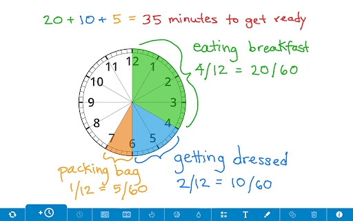 Math Clock, by The Math Learning Center