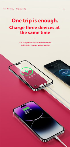 Title 15, Lightweight magnetic wireless 22W fast charge p...