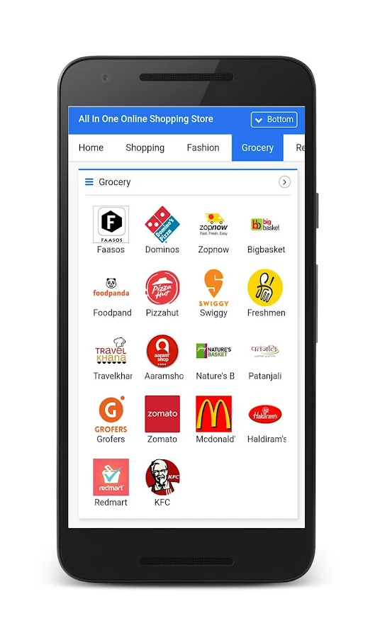    All In One Shopping App- screenshot  