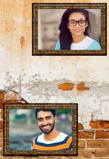 Wall Dual Photo Frames Collage Maker