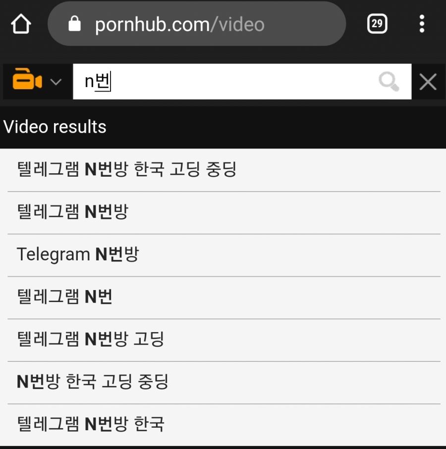 Sex Video In Telegram - These New Korean Keywords Trending On PornHub's Most Searched List ...