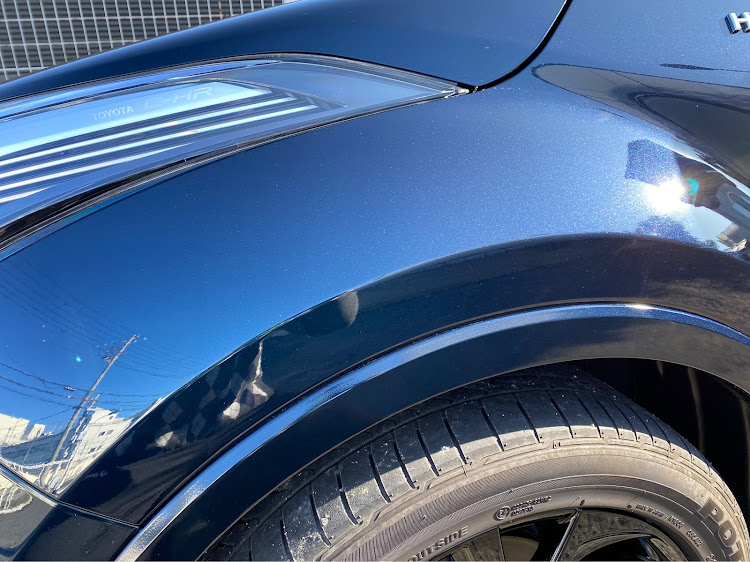 C-HRのザイモール チタニウム・ザイモールHDクレンズ・ソナックスグロスシャンプー・秋晴れの洗車・いつもイイネ&コメントありがとうございます🙇‍♂️に関するカスタム事例の投稿画像4枚目