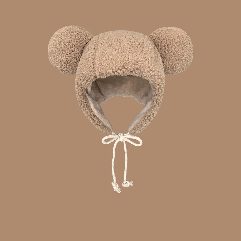 Warme Mutsmuts van Fluweel en Lamswol, Luxe Comfort voor de Winter, Ideaal voor Koude Dagen, Biedt Warmte en Bescherming, Zachte en Knusse Hoofdbedekking
