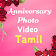 Anniversary photo video Tamil icon