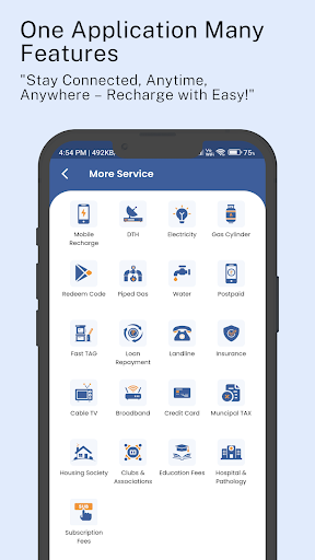 Screenshot Mobile Recharge Commission App