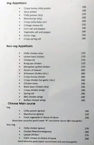 Shades Cafe-Istro menu 1