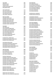 Mohan Lunch Home Bar & Restaurant menu 1