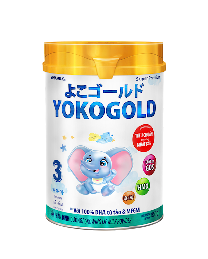 Sữa bột Vinamilk YOKOGOLD 3 - lon 850g (cho trẻ từ 2 - 6 tuổi)